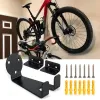 Racks Wandmontage-Fahrradständer Mountainbike-Trägerständer Fahrradhalter Aufbewahrungsbügel Haken Wandmontierter Fahrradständer Fahrradzubehör