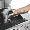 Zubehör Elektrische Grillbürste Outdoor Dampfreinigung Pinsel BBQ Reiniger für Holzkohle -Schabergaszubehör Koch Küchenwerkzeug geeignet