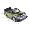 Bilar wltoys k989 uppgraderade 284131 1/28 med LED -lampor 2,4 g 4WD 30 km/h metallchassi Electric High Speed ​​Offroad Drift RC Cars