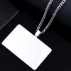 Popularna karta kredytowa Hip Hop Pendent Pass Tester VVS Moissanite Diamond Ice Out 925 Silver Solid 10K 14K 18K wisiorek