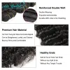 Zamknij Włosy Aligrace Brazylijskie pakiety głębokie fali z zamknięciem 3 wiązki głębokie fala z zamknięciem Remy Thka Human Hair Weves z koronkowym zamknięciem