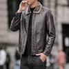 Busin 2023 Slim Aviati Genuine Leather Bomber Jacket Men Glim Leather Flights Jacket Aviator Pilot Coat عالية الجودة 70E2#