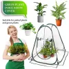 Greenhouses Greenhouse Cover Transparent PVC Mini Small Grow Plant House Tent Gardening Flowerpot Warm Room Backyard för inomhus utomhus