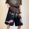 Sommarens trendiga Instagram Loose Casual Trend Ytterkläder Shorts, Versatile Korean Version Capris