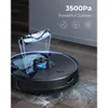 Robot och MOP Combo, Laresar L6 Pro Robotic Dammsugare Auto Dirt Disposal, App Control, arbetar med Alexa, Lidar Navigation Smart Mapping, Max 3000PA SUCTION