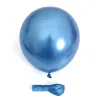 Frame 109 st pastell aron blå vita ballonger Garland Arch Kit Metallic Blue Balloons Bröllopsfödelsedag Baby Shower Party Decoration
