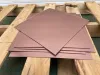 Speglar 300x300x1.6mm Rose Gold Square Sheet Plastic Pier Glass Hotel Decorative Lens Safe med Acylic Plexiglass Mirror