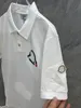 2024 mody męskie polo letnie kobiety designerowie koszuli krótkiego rękawu swobodny koszulki Hip Hop Streetwear Lapeltees Ubranie Logo Logo Lapel z krótkim rękawem koszula polo