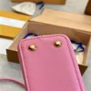 24SS Kobiet luksusowy designerka Capuinines zaktualizowana łańcuch emalii torebka damska torba na ramię Crossbody Bag luksusowa torebka solidna tged