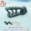 Milky Way Playground Doll Adapter Aluminum Handle AR15 Black CNC Style Grip Red AEG GBB AR Dwagu