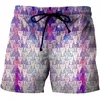 Herren-Shorts, Herren-Shorts, 3D-Katze-bedruckte Shorts für Herrenmode, Y2k, lässige, übergroße Shorts, Sommer, coole Herren-Badeshorts, Sport-Strandshorts 24325