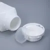 Jars Gıda Sınıfı Malzeme 1000ml genişliğinde ağız plastik kare şişe iç kapalı iyi sızdırmaz sıvı kreması şişe 4pcs