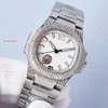 Классические часы Montres Business Montres Cal324c из стали, классические часы с багетным безелем Pp7014, автоматические часы De Cognac SUPERCLONE, часы Luxe Diamonds 761