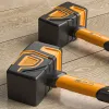 Hammer Solid Guma Hammer Profesjonalne pracownicy budowlani Zainstaluj płytki Clapper Specjalne gumowe młotki wielofunkcyjne narzędzia ręczne