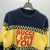 2024 New European Men's and Women's Designer Sweater Retro Classic Luxury Sweatshirt Men's Arm Letter Embroidery Round Neck Comfortable and High Quality