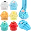 DIY Butter Slimes Fruit Kit Soft Stepressy و Nongricy Cloud Making Set Set Toy Party Favors for Kids Gift 50ml 240325
