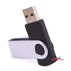 USB-флешки с индивидуальным лазерным логотипом, 100 шт., 128 МБ, 256 МБ, 512 МБ, 1 ГБ, 2 ГБ, 4 ГБ, 8 ГБ, 16 ГБ, поворотный привод, флэш-накопители с памятью, оптовая продажа Drop Del Otcgu