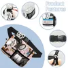 Waist Bags Fanny Pack Cute Cartoon Dachshund Floral Designer Casual Ladies Nursing Organizer Pouch Adjustable Strap Hip