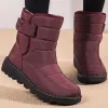 Boots Women's Boots Super Warm Winter Boots With Heels Snow Boots Rubber Booties Fur Bota Feminina Short Boot Female Winter Shoes