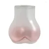 Wine Glasses Creative 450ml Unique BuShape Beer Cups Pink Clear Drinking Supplies Coffee Cup For Dining Room Cafes Bar Glass