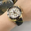 Christmas gift style Watch 18K gold automatic Men's Luxury Clock 40 116503 116520 116523 116523 116518 116509 116506 116500 1257O