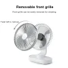 Irrigator Xiaomi Youpin Electric USB Auto Rotation Desktop Fan 4000mAh Rechargeable Air Cooling Conditioner 4 Speed Wind Silent for Office