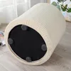 Chair Covers Stool Cover Comfortable Touch Seat Detachable Living Room Bedroom Stretch Cloth Decor Protective