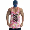 Muscle Guys Sommer Camoue Mesh Quick Dry Bodybuilding Stringer Tank Top Herren Fitn Sleevel Shirts Y Back Gym Kleidung E7H3 #