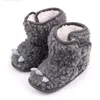 Boots Autumn and Winter Cotton Plush Baby Infant Boys Girls Warm Snow Tisters Soft Sole Anti-Slip | Toddler GI