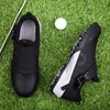 HBP Niet-merkfabrikant Groothandel sporttrainersneakers Golfschoenen met rubberen zool voor heren