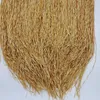 Decorative Flowers Simulated Palm Thatch Home Roofing Panel Covers Diy Roof Straw Carpet Mat Garden Landscape Flame-retardant Material