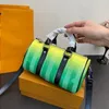 24SS UNISEX Luksusowy projektant Keepall Nano Mała torba na poduszkę Bag damski torba na ramię Crossbody Torka Mała i delikatna 21cm ECSJD