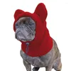 Abbigliamento per cani Cappello invernale Portante addensato Accogliente Cappucciale per pile polare Caspetti lavabili Cap rotapassiccia per cani e gatti per cani e gatti