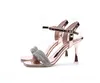 Dress Shoes Women Solid Color Glitter Sandals Sequins Decor Ankle Buckle Strap High Heel Platfor Summer Carnival