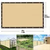 Netten Schaduwnet voor buitentuin, schaduwnet voor terras, schaduwnet voor kamperen, UV-bescherming, HDPE-zonnebrandstof, autozonnescherm