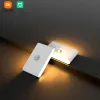 Hållare Xiaomi Mijia Smart Sensor Night Light LED Human Infrared Sensor Typec Laddning Trådlös magnetisk nattljus sovrumslampor gåva