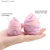 Svampar applikatorer Cotton Mini Makeup Sponge Water Drop Shape Makeup Foundation Make-Up Puff Concealer Powder Smooth Makeup Sponge Beauty Tool Q240325