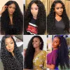 Closure AliGrace Hair Brazilian Deep Wave Bundles with Closure 3 Bundles Deep Wave with Closure Remy Human Hair Weaves with Lace Closure