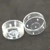 Candle Holders 100 Pcs Plastic Holder Clear Cup For Temple Supplies Wax Box