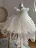 Nouveau designer enfants vêtements filles robes bébé jupe taille 90-150 CM costume trois pièces robe de princesse collier foulard 24Mar
