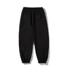 Roupas masculinas sweatpants primavera outono calças largas estilo esportivo casual hip hop joggers calças oversize calças pretas harajuku s259 #