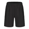 Heren shorts elastische tailleband atletische taille trekkoord casual voor zomer wide been fitness sport