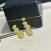 スタッドイヤリング2024トレンドクラシックハイQuliaty luxury Luxury Jewelry for Women