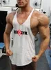 fi Workout Man Undershirt Gym Clothing Tank Top Mens Bodybuilding Muscle Sleevel Singlets Fitn Training Running Vests G1QS#