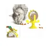 Leksaker interaktiv behandling läckande leksak för små hundar original långsam hund matare roliga hundhjul husdjursprodukter tillbehör som läcker boll int