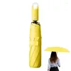 Umbrellas Sun Umbrella For Walking Waterproof Automatic With 3 Fold High-Density Portable Crossbody Fabric Bag