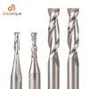 HangereedSchapssets CNC Katı Karbür Gravür Bitleri Freze Kesici Ahşap İşçiliği Seti 3.175mm 6.35mm 6mm Saf Yönlendirici Bitleri Ahşap aletleri oymak için