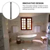 Shower Curtains Clothes Rail Drying Rod Adjustable Curtain Multipurpose Closet Does Not Rust Waterproof Tension Pole