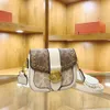 Store Wholesale Designer Shoulder Bags Classic Dark Floral High Quality Small Square Bags Trend Single Shoulder Crossbody Bags Delicate Underarm Handbags