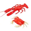 Dekorativa blommor Multipurposes Crawfish Model Artificial Lobster Fantastisk för marknadsskärmar och Kid Play Present Private Event Decors